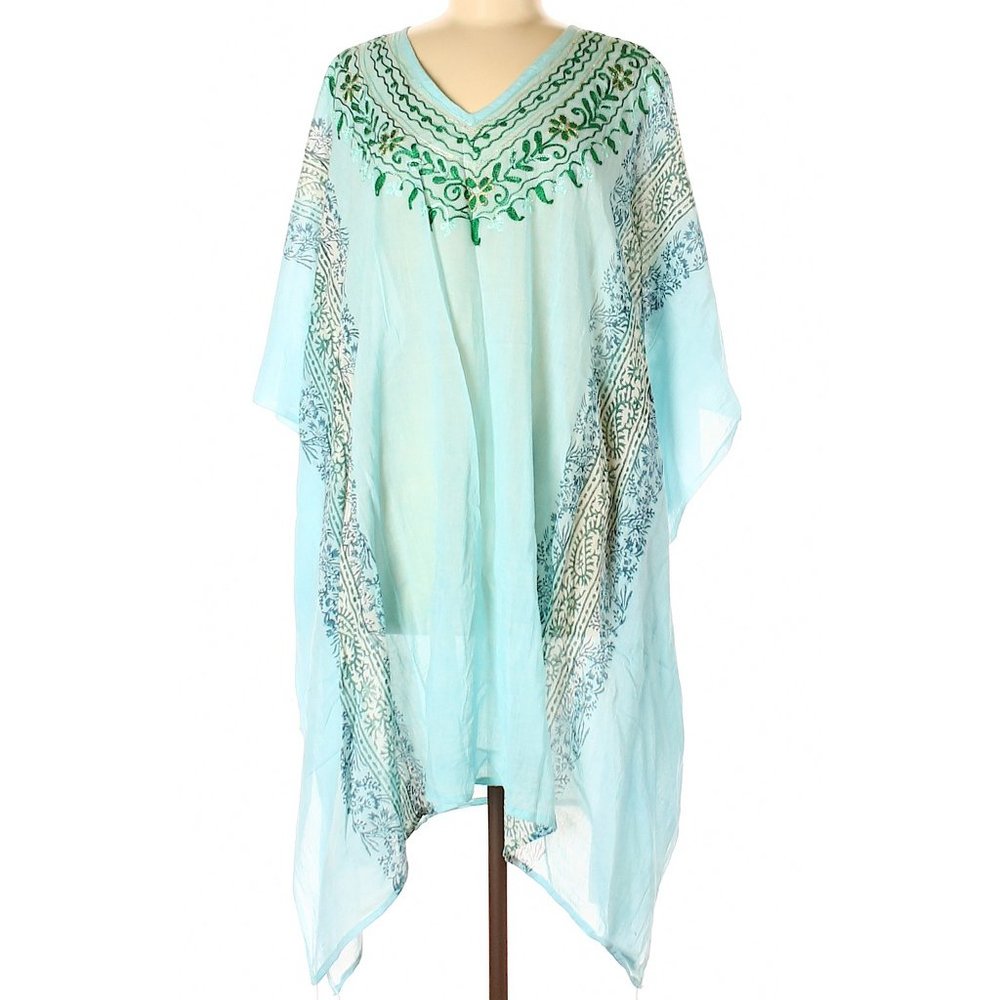 Shoreline Swimsuit Cover Up Oversized Embellished